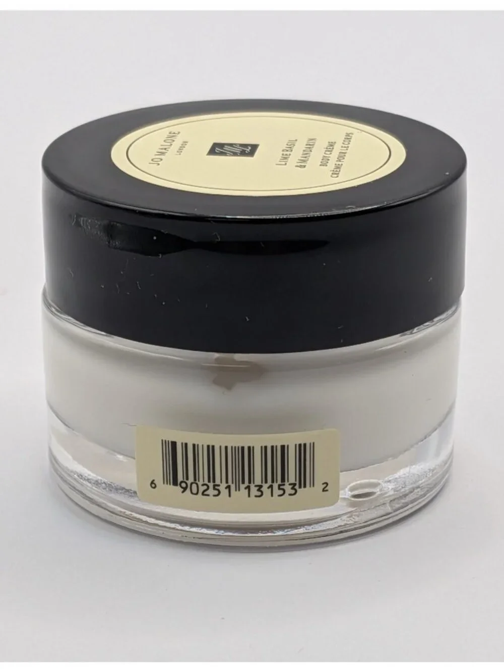 Jo Malone London Mini Lime Basil & Mandarin Body Crème 15ml/0.5 fl oz Sealed